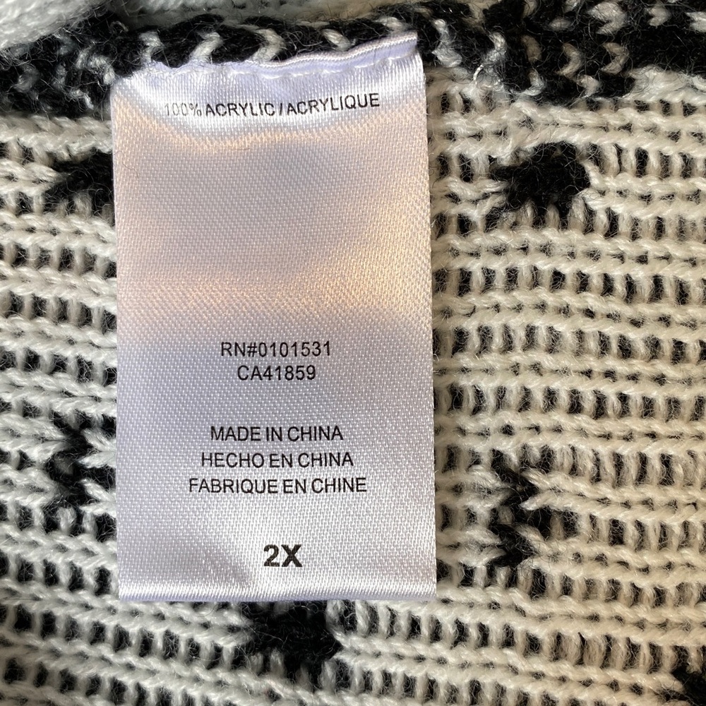 Coca Cola Women's Polar Bear Sweater - Red, Black, and White - Picture 5 of 5